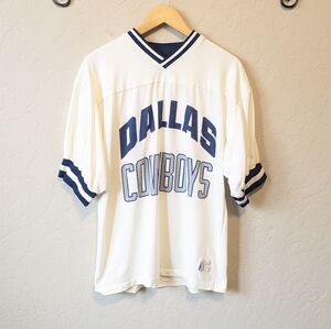 Vintage Dallas Cowboys Football Jersey LOGO 7 Sz Large L Rare